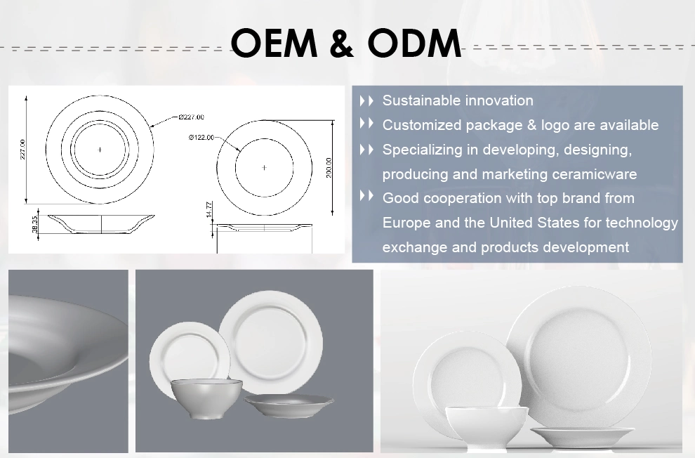 New Design Hot Ceramic Dinnerware Tableware Modern Porcelain Dinner Sets