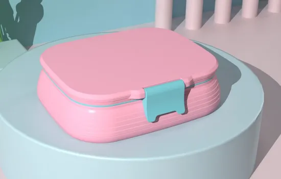 Aohea Children Plastic Lunchbox Kids Personalized for Kidsaohea BPA Free High Quality Plastic Bento Box Lunch Box for Childrenlunch Box 