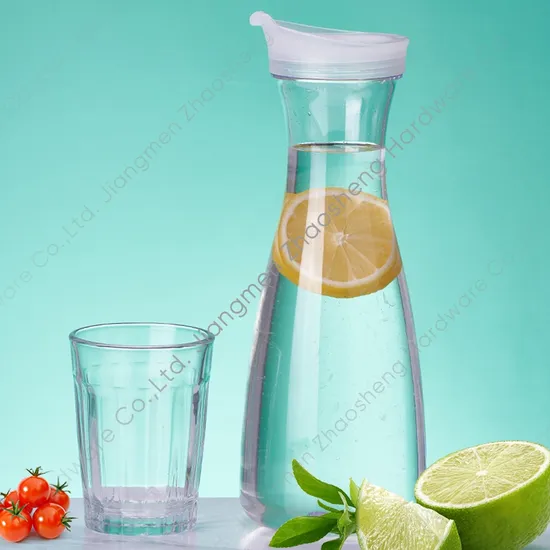 Wholesale Carafe Pitcher Restaurant Iced Fruit Juice Jug Plastic Carafe Water Pitcher 