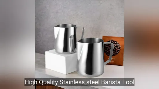 Factory Direct High Quality Barista Cafe Latte Art Blue Coffee Pitcher