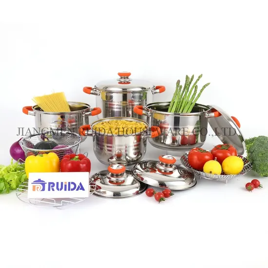 Cooking Pan Cookware Set Casserole Stainless Steel Kitchen Ware 